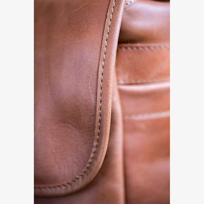 Roma Tanned Leather Camera Bag