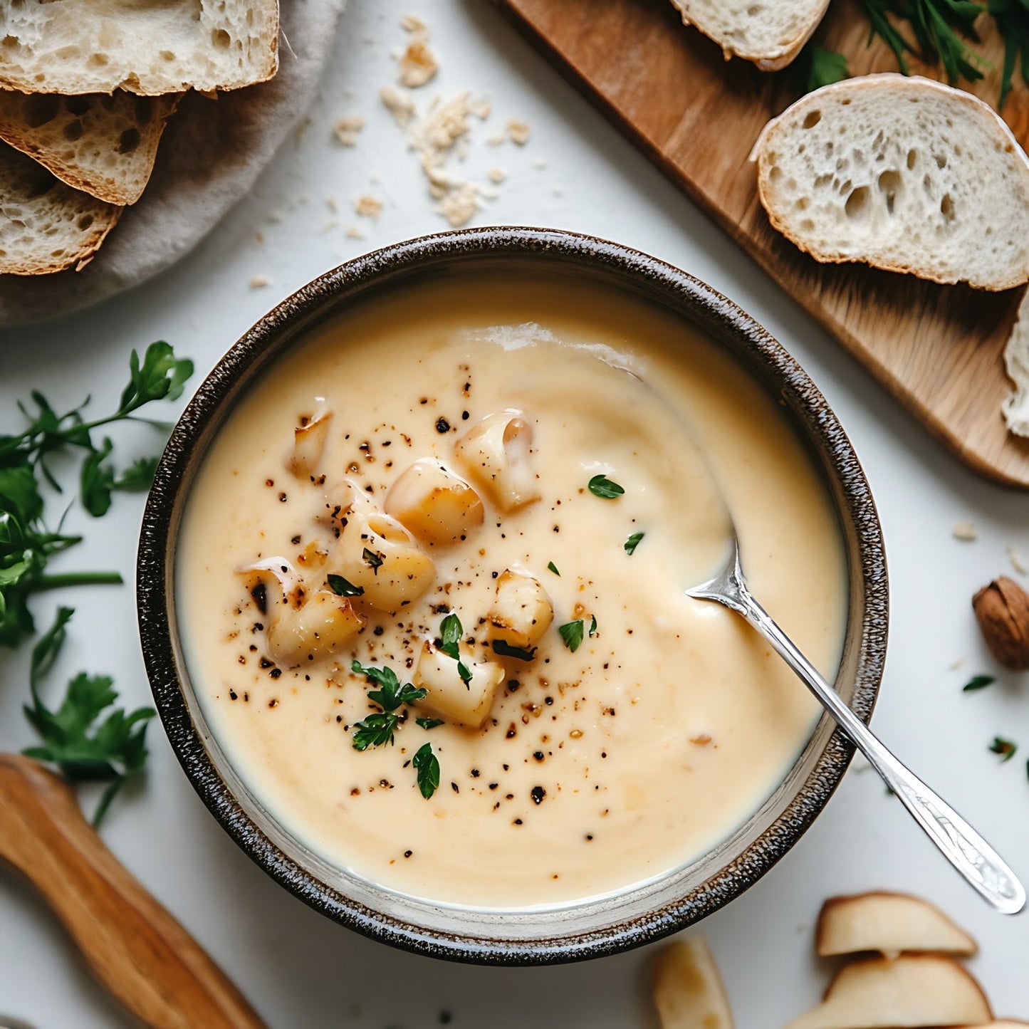 Crema de Pollo