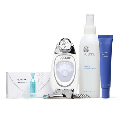 Esenciales para el cuidado facial ageLOC Galvanic Spa