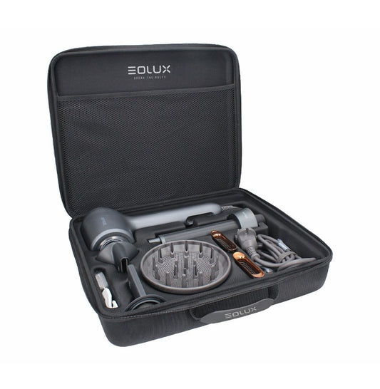 Coffret Sèche-cheveux Ionique Professionnel Eolux EX04 Plus – Tout-en-Un Magnétique | HBPS Beauty