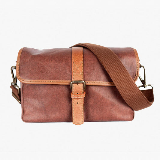 París Coffee Waxed Canvas Camera Bag