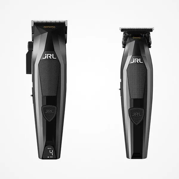Pack JRL Diamante Clipper & Trimmer Noir - Tondeuses à cheveux Professionnelles by JRL
