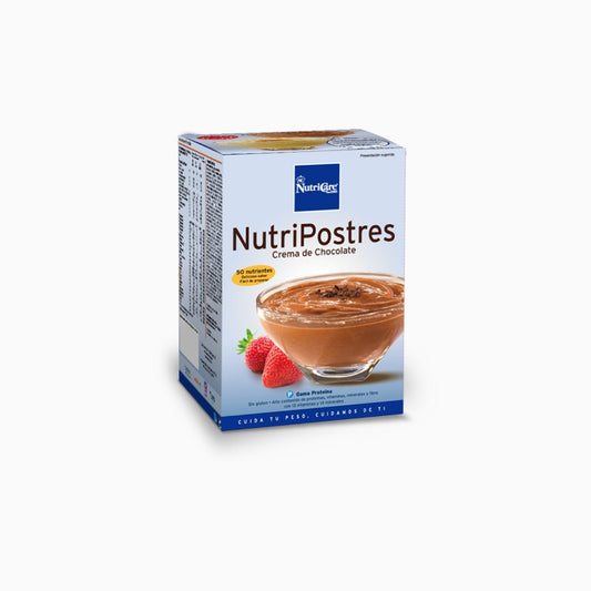 Postre Crema sabor de Chocolate
