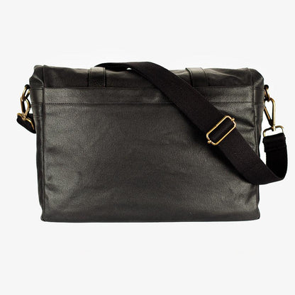 Limited Edition - Roma Black Waxed Canvas Camera Bag