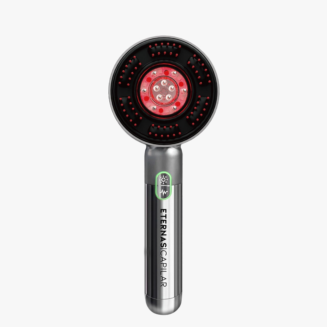 Peigne anti-chute de cheveux avec infrarouge et microcourant