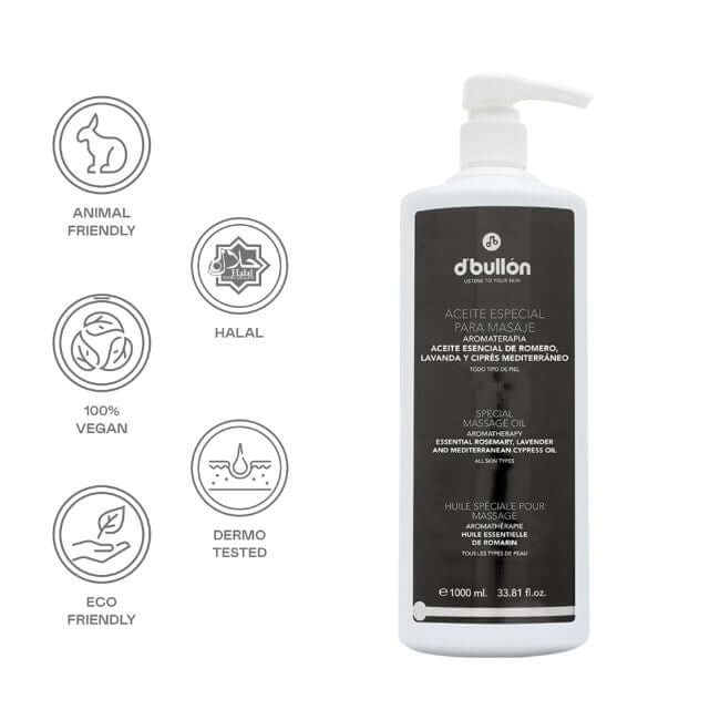 Aceite corporal especial para masaje - 1000 ml