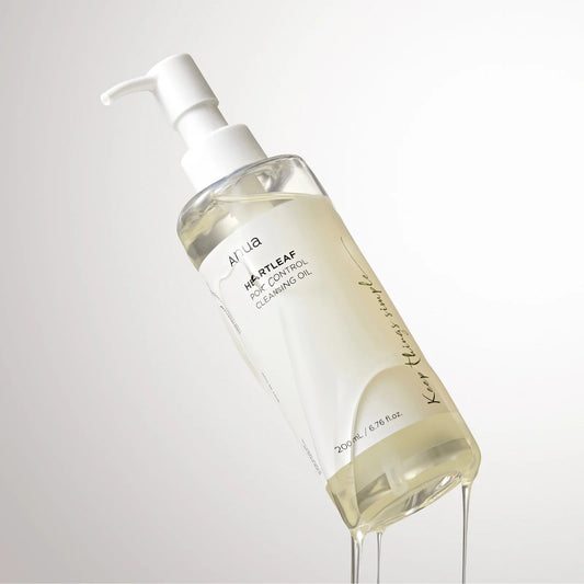 Anua Heartleaf Aceite Desmaquillante y Limpiador de Poros – Limpieza Suave para Piel Sensible 200ml