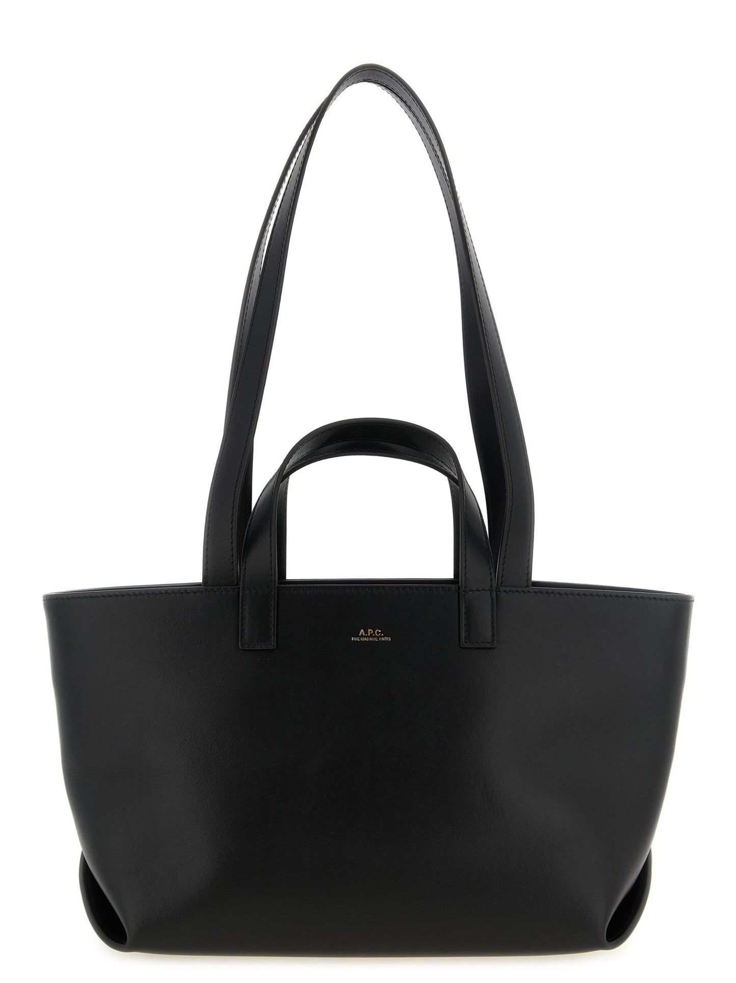 A.P.C. Black Cowhide Tote Bag - HBPS Beauty & Fashion