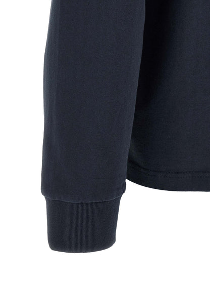 A.P.C. Blue Cotton Polo Shirt - HBPS Beauty & Fashion