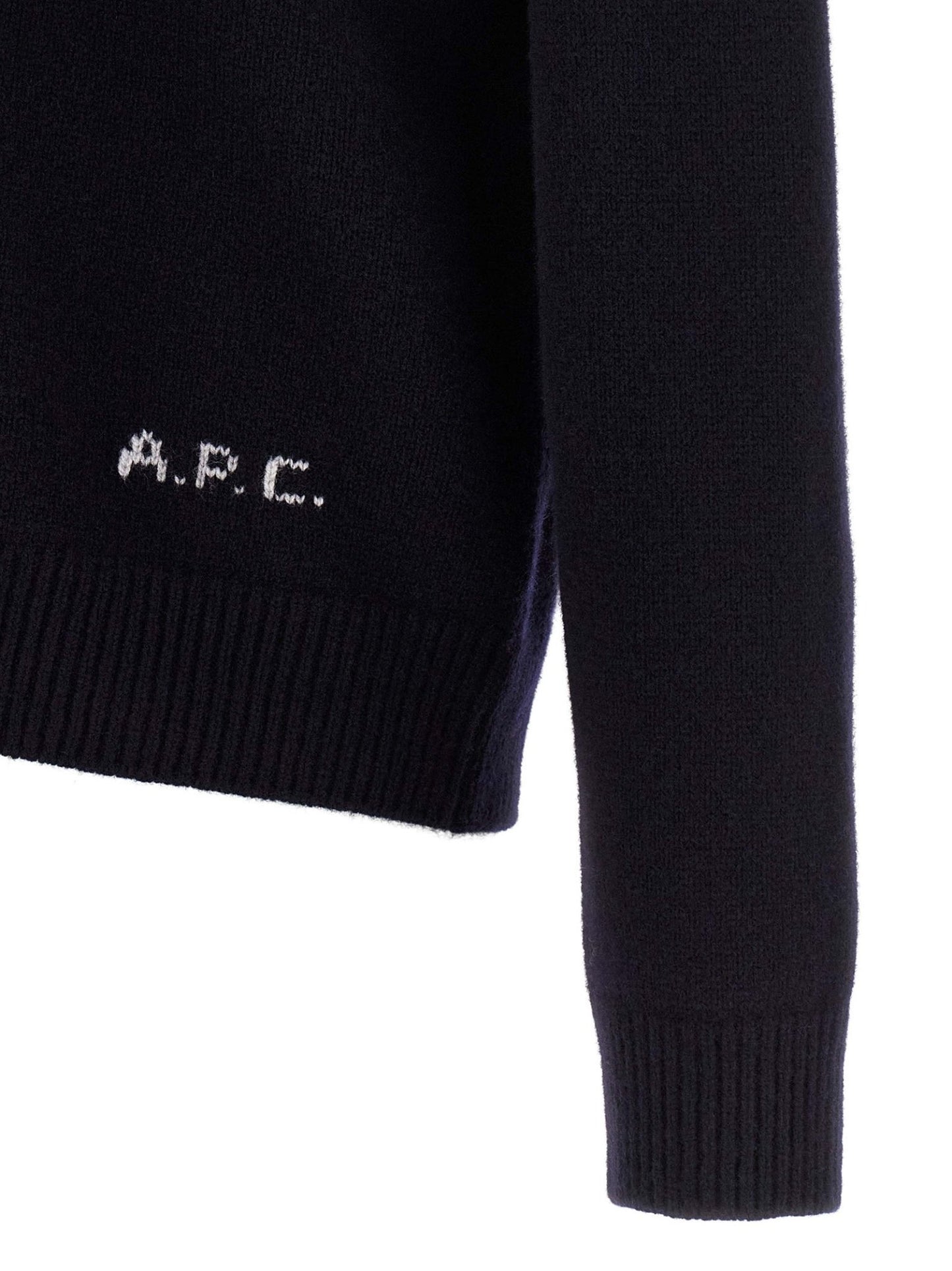 A.P.C. Blue Wool Cardigan - HBPS Beauty & Fashion