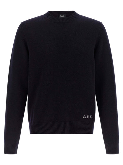 A.P.C. Blue Wool Cardigan - HBPS Beauty & Fashion