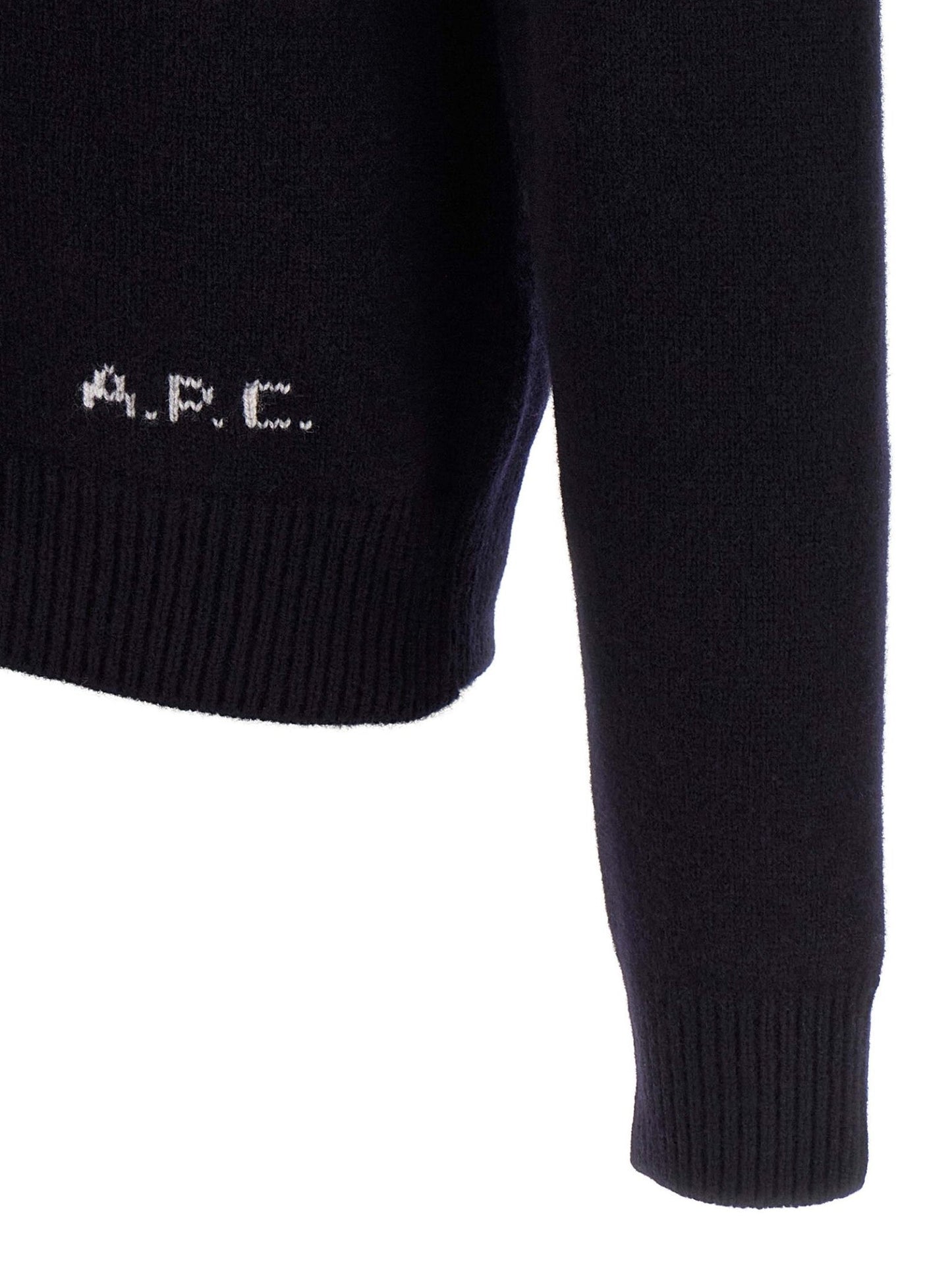 A.P.C. Blue Wool Cardigan - HBPS Beauty & Fashion
