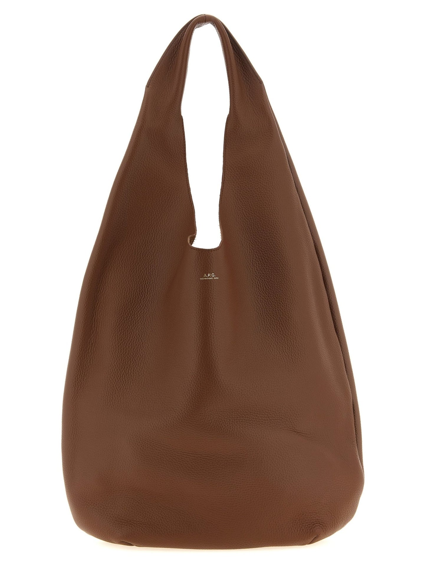A.P.C. Brown Cowhide Shoulder Bag - HBPS Beauty & Fashion