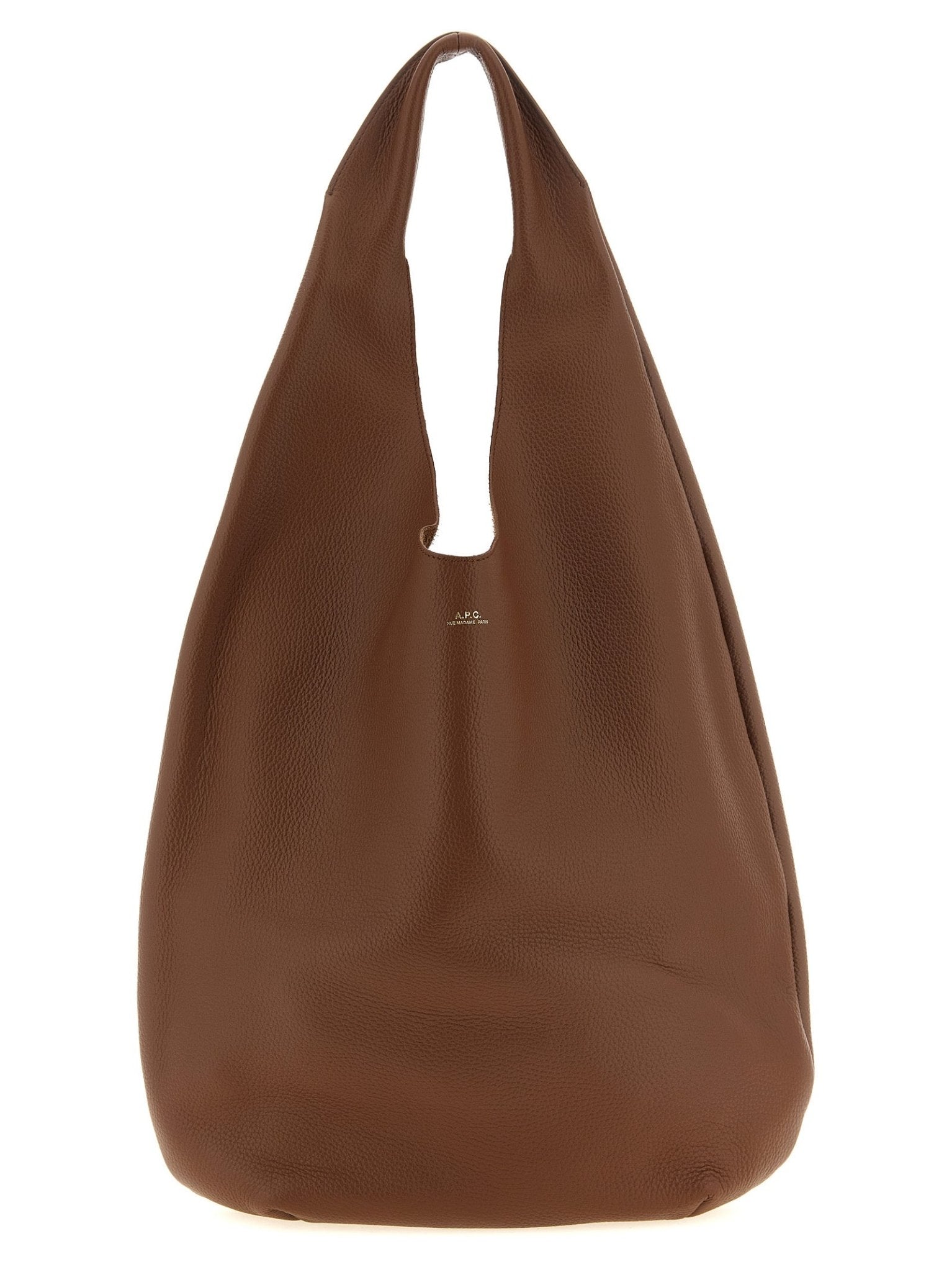 A.P.C. Brown Cowhide Shoulder Bag - HBPS Beauty & Fashion