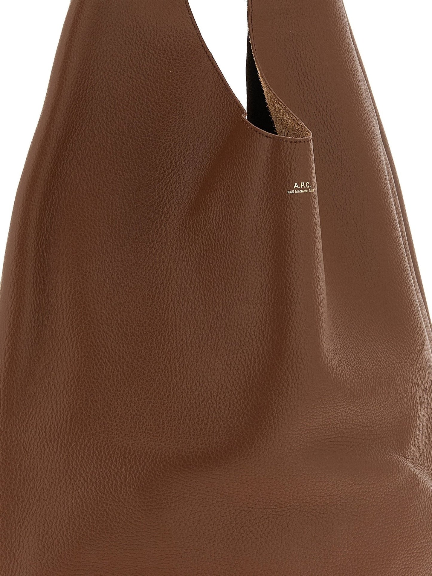 A.P.C. Brown Cowhide Shoulder Bag - HBPS Beauty & Fashion