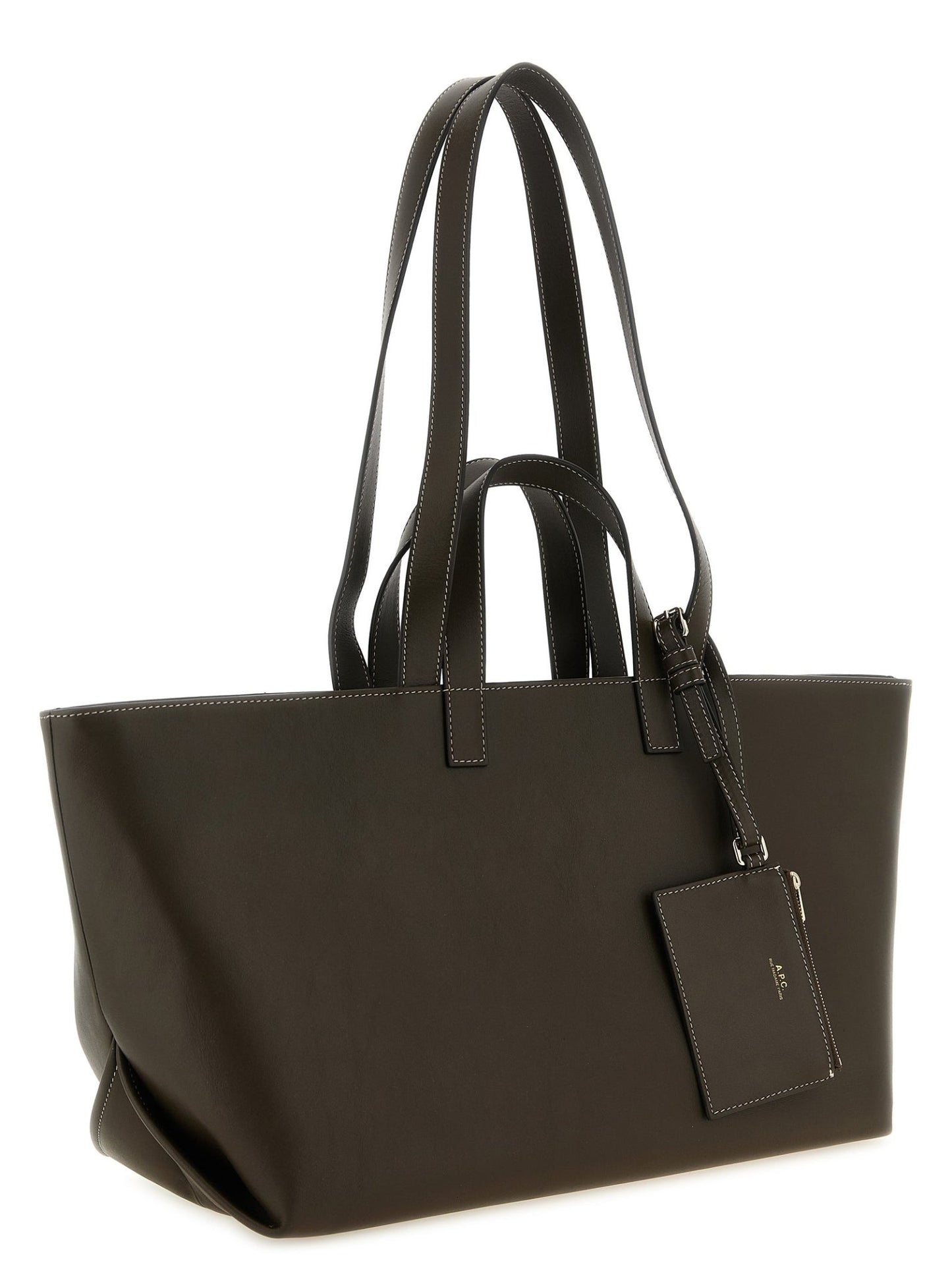 A.P.C. Brown Cowhide Tote Bag - HBPS Beauty & Fashion