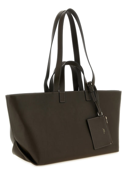 A.P.C. Brown Cowhide Tote Bag - HBPS Beauty & Fashion