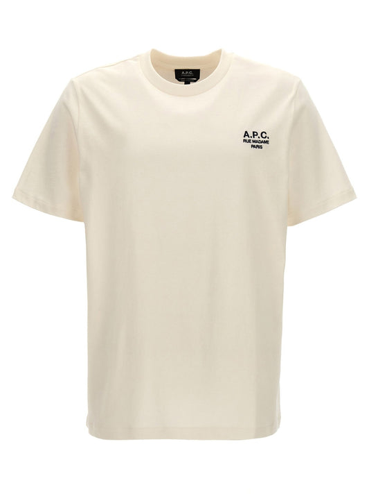 A.P.C. White Cotton T-Shirt - HBPS Beauty & Fashion