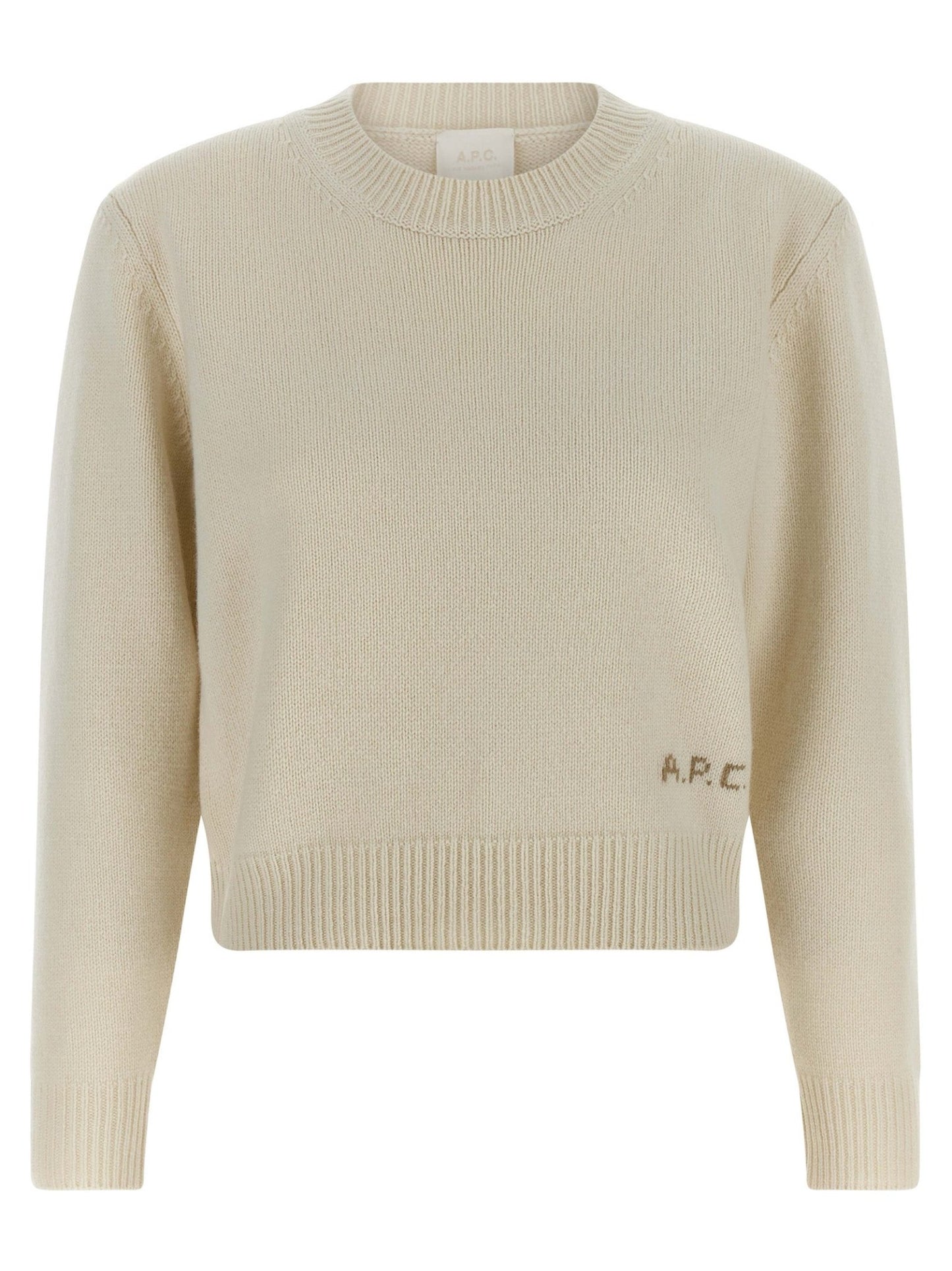 A.P.C. White Wool Cardigan - HBPS Beauty & Fashion