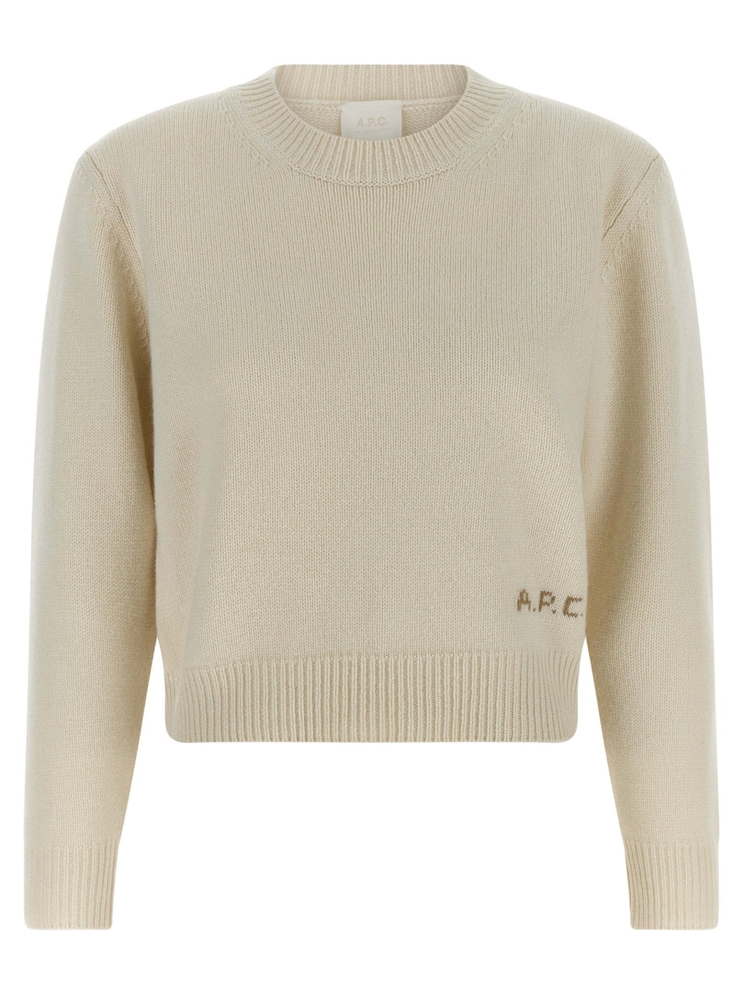 A.P.C. White Wool Cardigan - HBPS Beauty & Fashion
