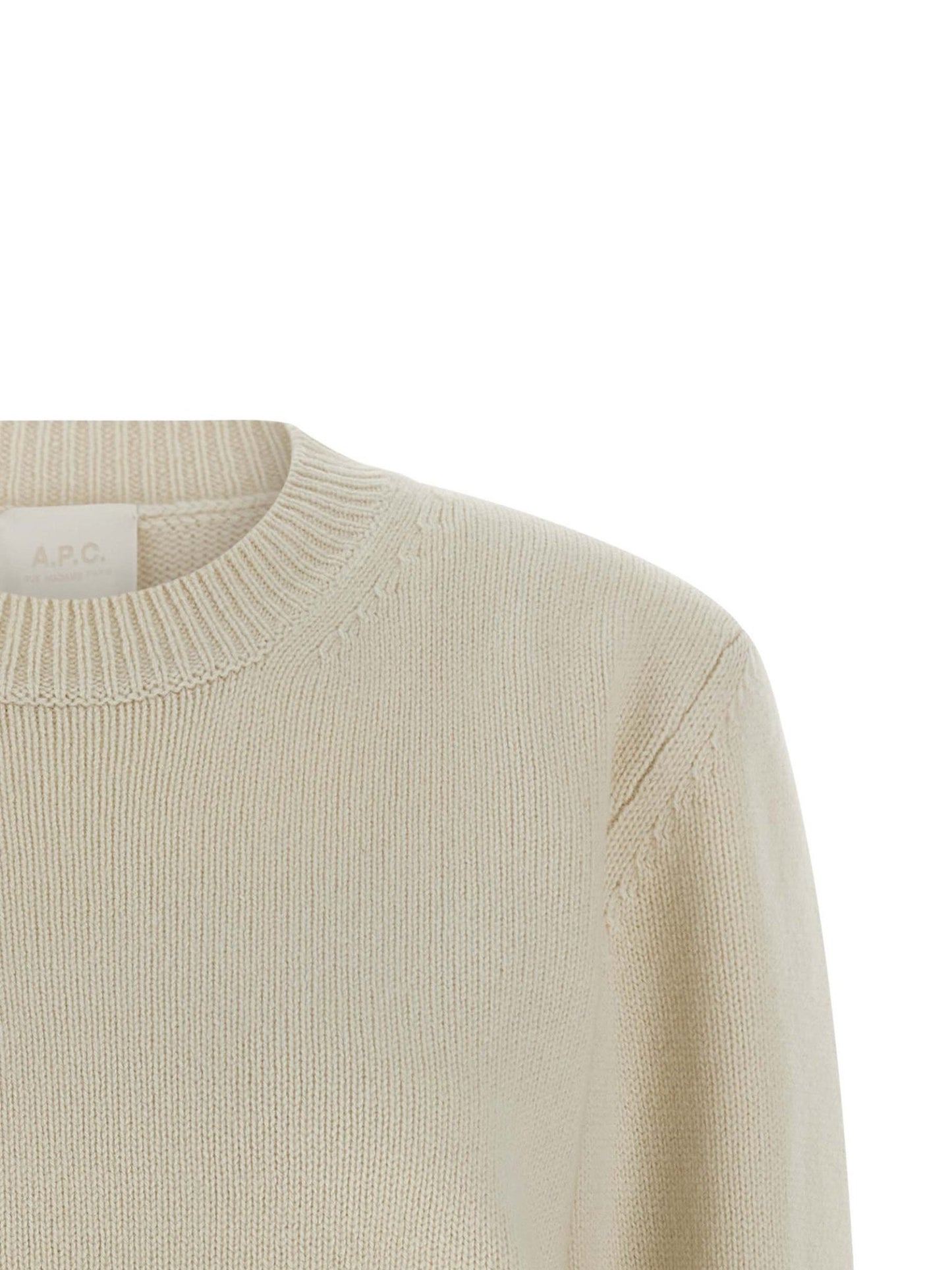 A.P.C. White Wool Cardigan - HBPS Beauty & Fashion