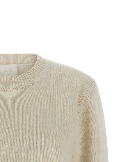 A.P.C. White Wool Cardigan - HBPS Beauty & Fashion