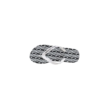 Armani Exchange Black And White Rubber Flip-Flop Sandals - HBPS Beauty & Fashion