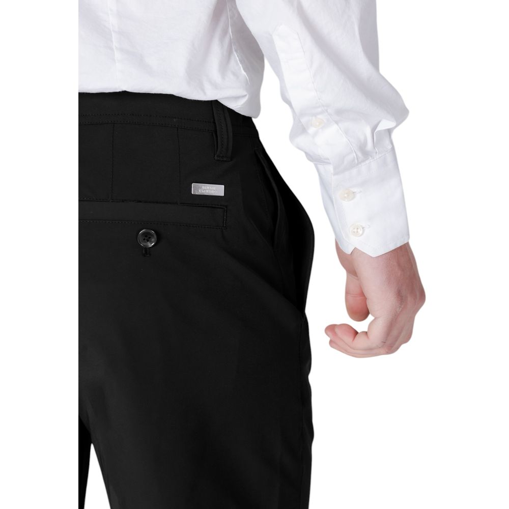 Armani Exchange Black Polyamide Bermuda Shorts - HBPS Beauty & Fashion