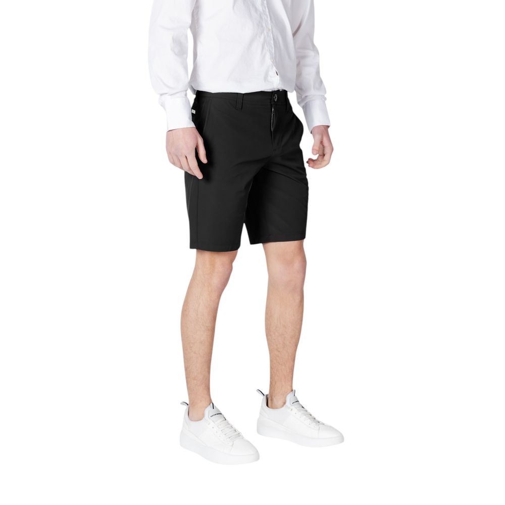 Armani Exchange Black Polyamide Bermuda Shorts - HBPS Beauty & Fashion