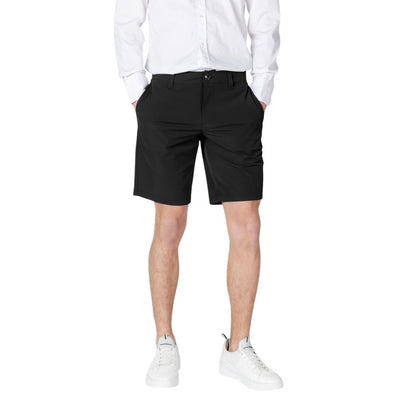 Armani Exchange Black Polyamide Bermuda Shorts - HBPS Beauty & Fashion