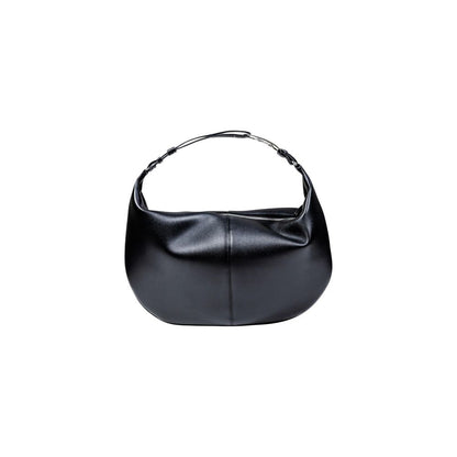 Armani Exchange Black Polyester Handbag - HBPS Beauty & Fashion