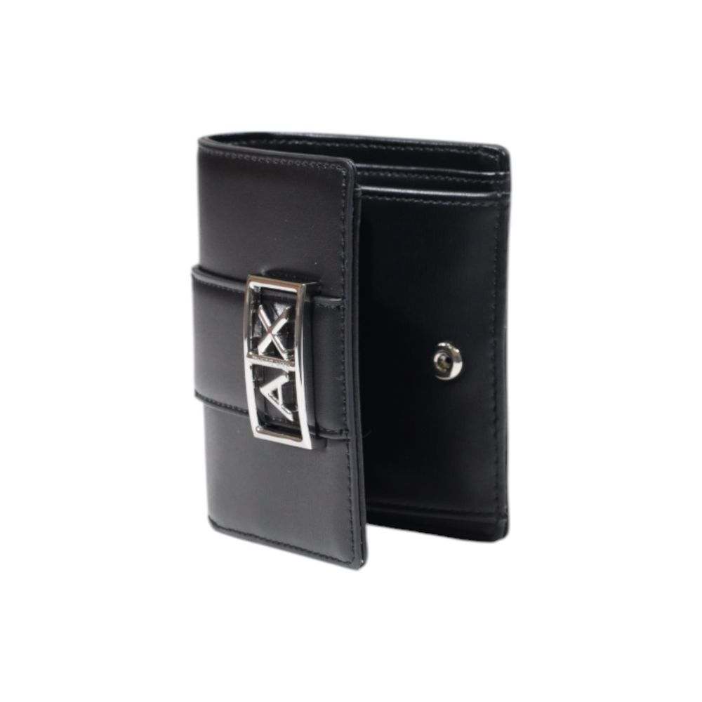 Armani Exchange Black Polyester Wallet - HBPS Beauty & Fashion