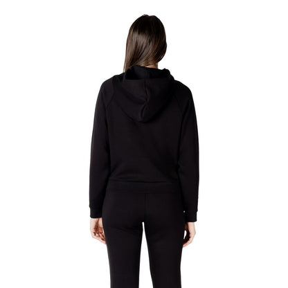 Armani Exchange Black Viscose Hoodie - HBPS Beauty & Fashion