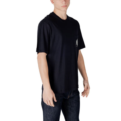 Armani Exchange Blue Cotton Sportswear - HBPS Beauty & Fashion
