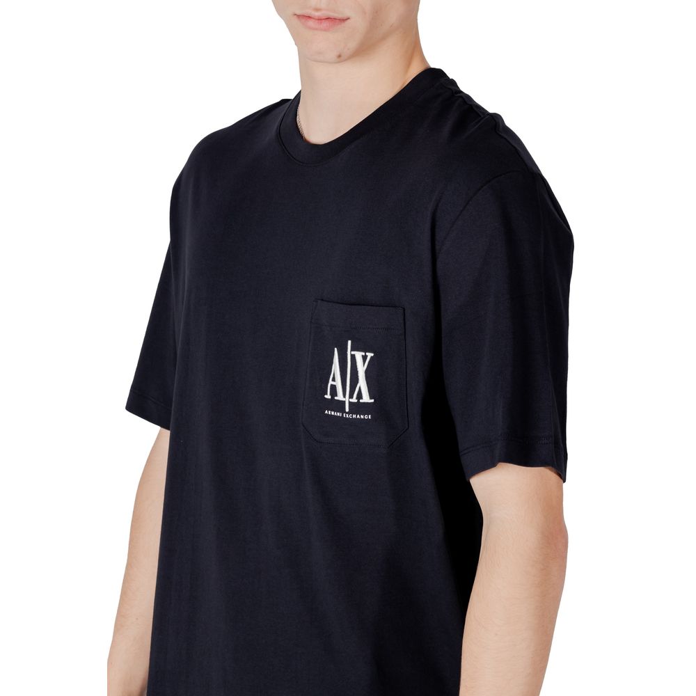 Armani Exchange Blue Cotton Sportswear - HBPS Beauty & Fashion