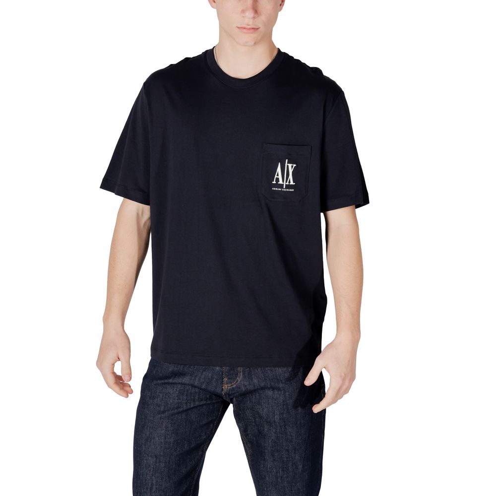 Armani Exchange Blue Cotton Sportswear - HBPS Beauty & Fashion