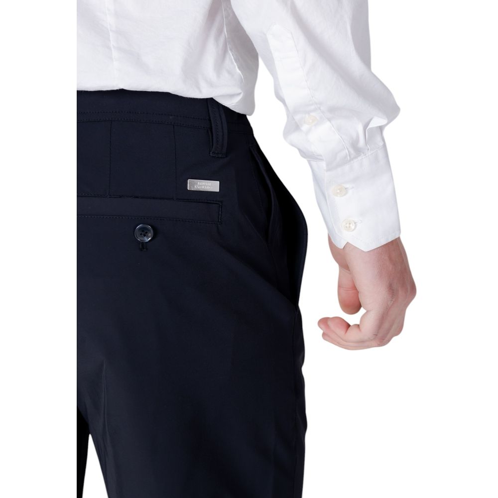 Armani Exchange Blue Polyamide Bermuda Shorts - HBPS Beauty & Fashion