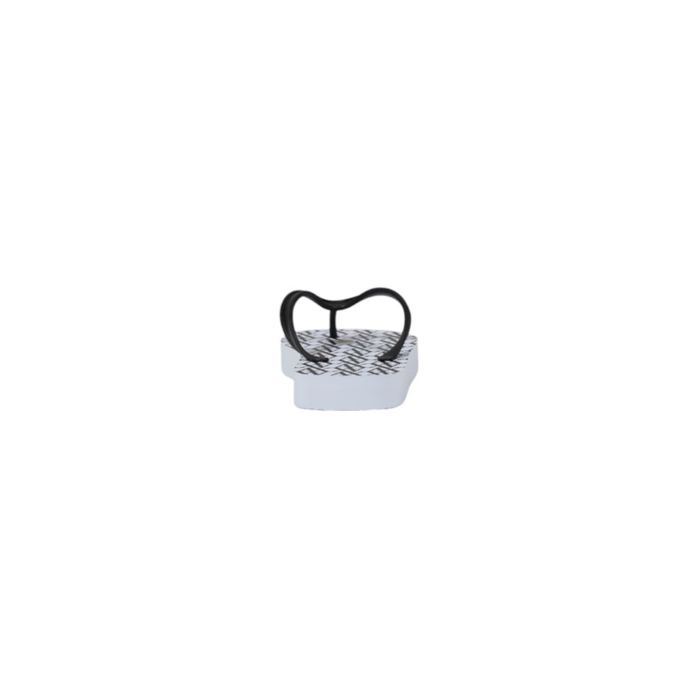 Armani Exchange White Rubber Flip-Flop Sandals - HBPS Beauty & Fashion