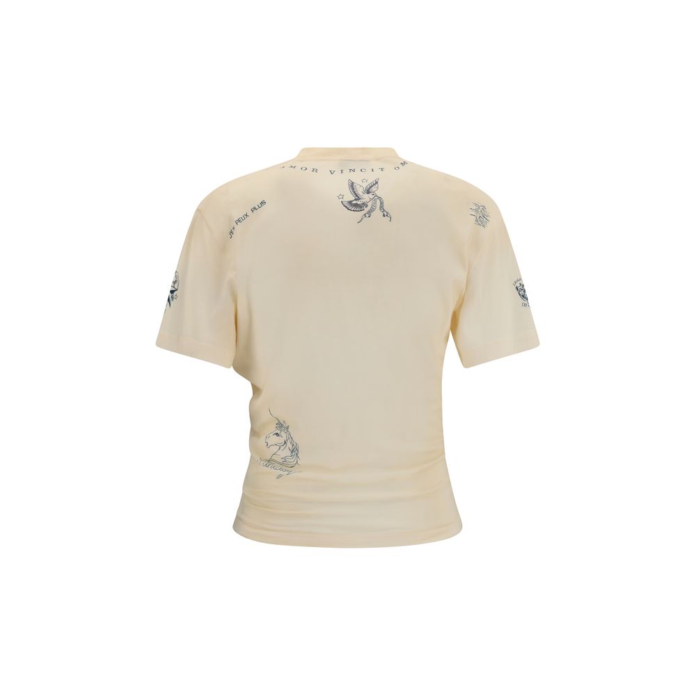 Balenciaga Beige Cotton T-Shirt - HBPS Beauty & Fashion