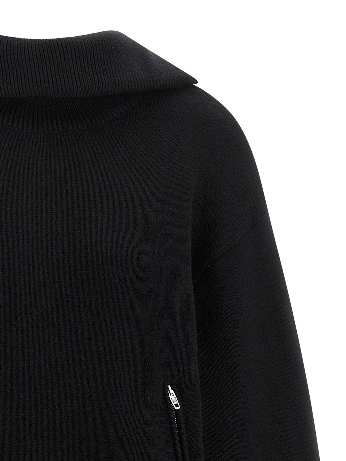 Balenciaga Black Cotton Cardigan - HBPS Beauty & Fashion