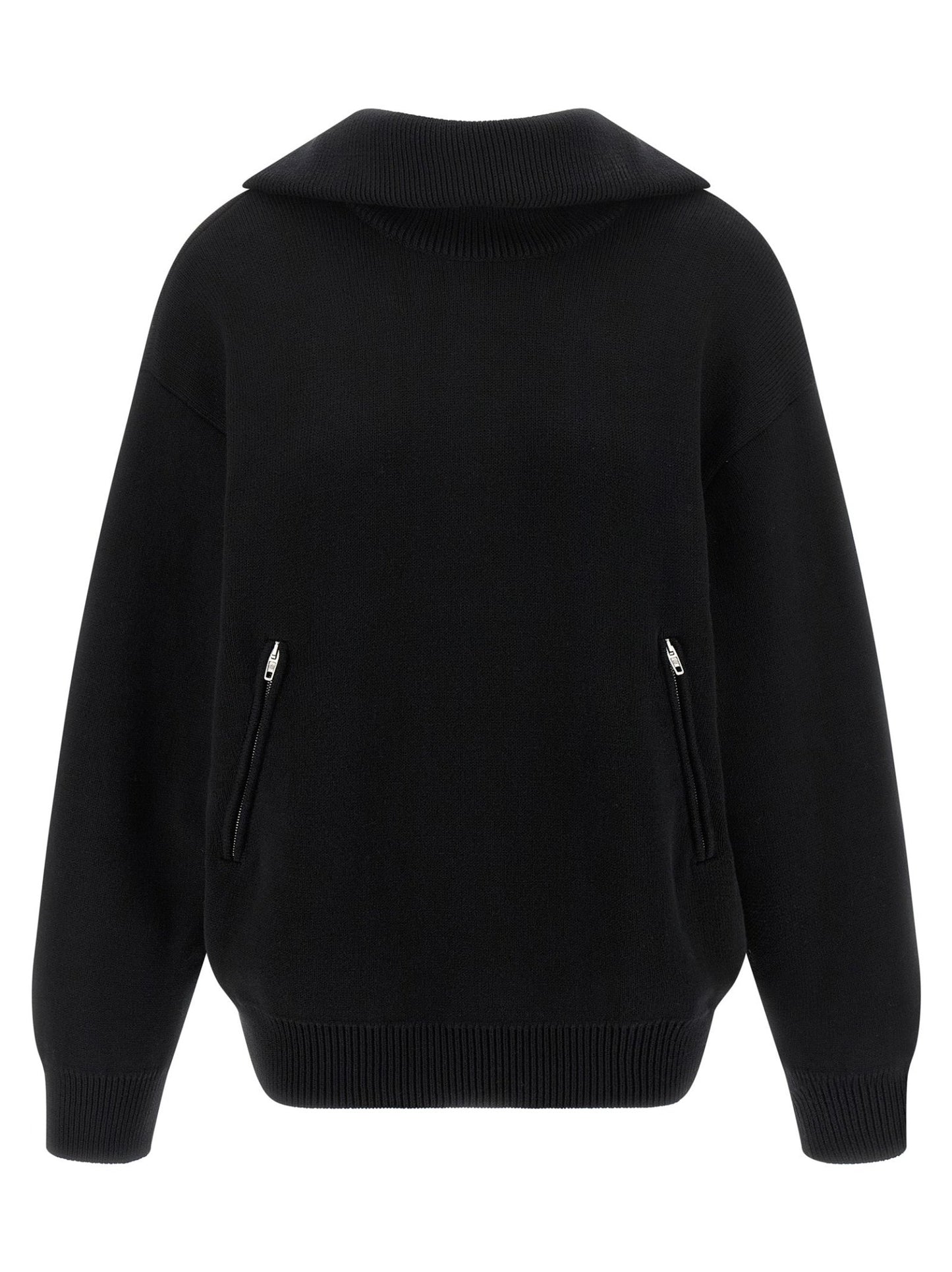 Balenciaga Black Cotton Cardigan - HBPS Beauty & Fashion
