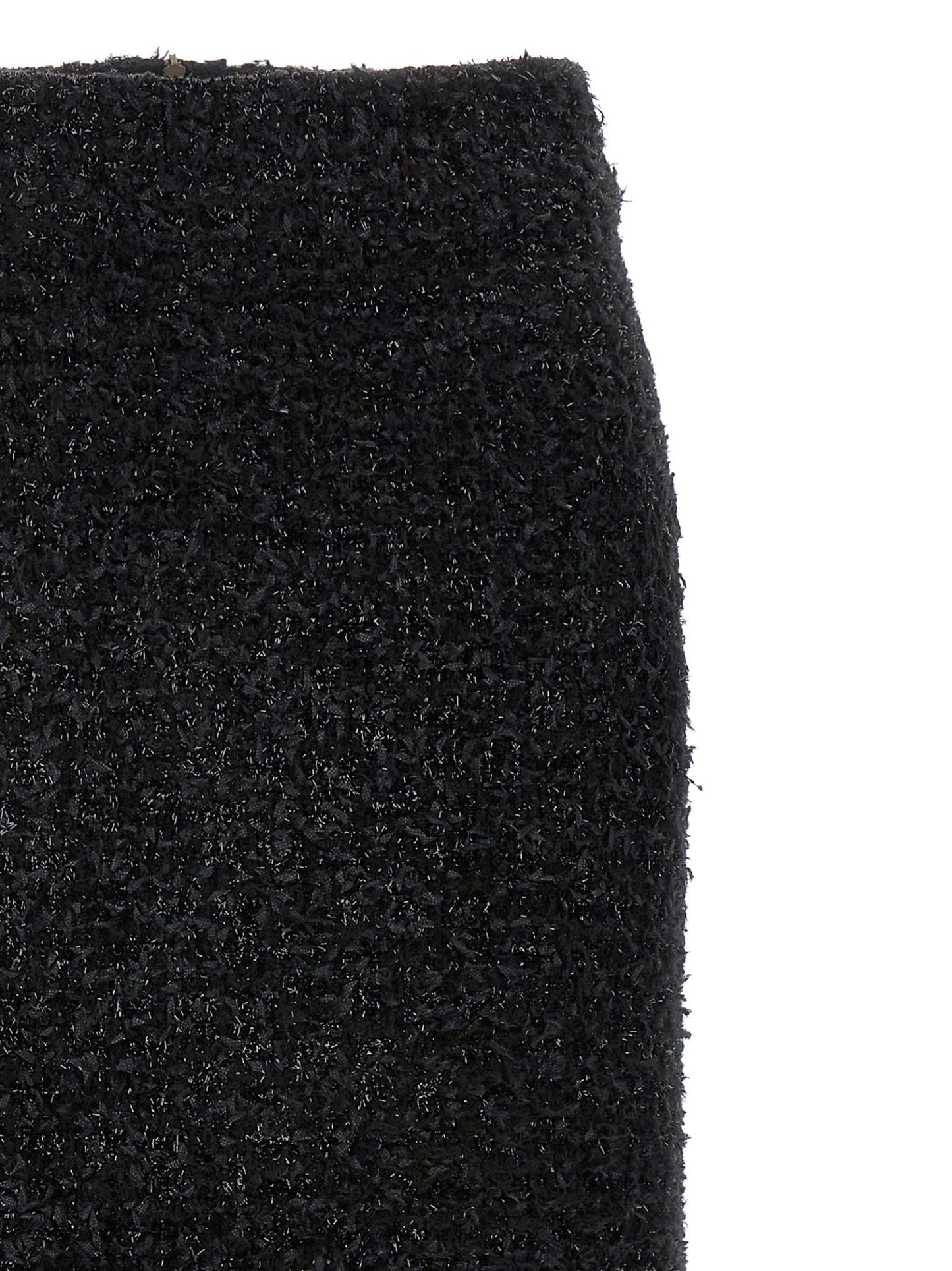 Balenciaga Black Cotton Midi Skirt - HBPS Beauty & Fashion