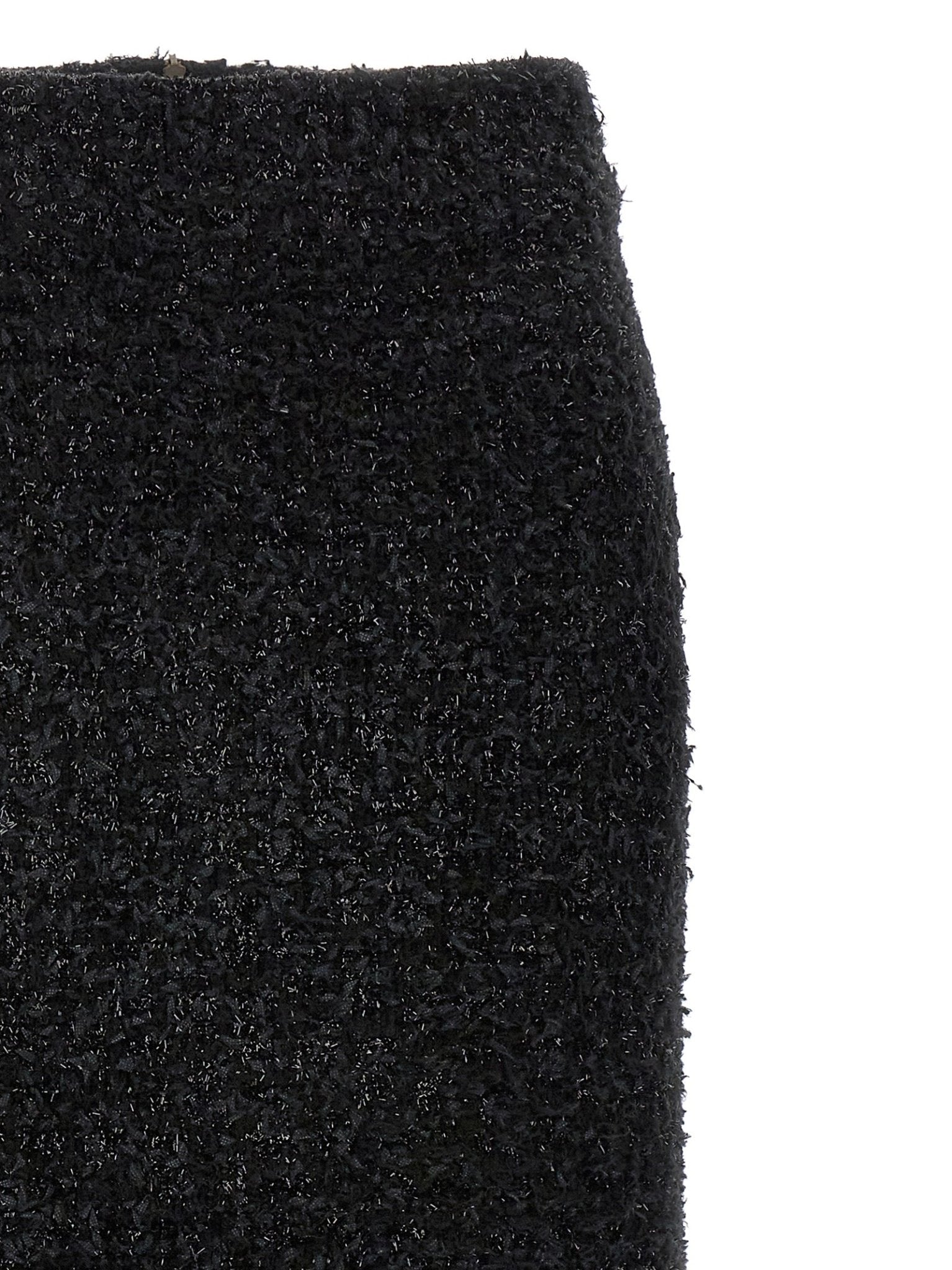 Balenciaga Black Cotton Midi Skirt - HBPS Beauty & Fashion