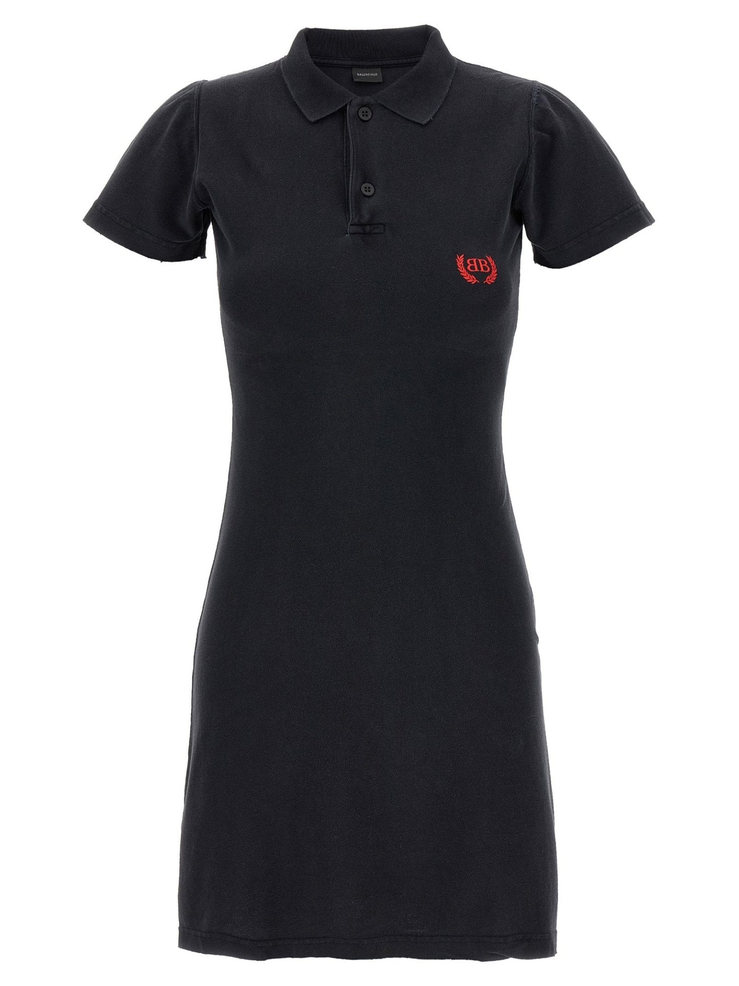 Balenciaga Black Cotton Short Dress - HBPS Beauty & Fashion
