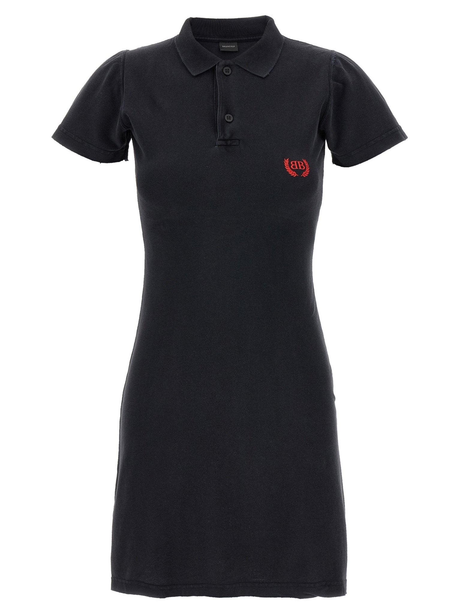 Balenciaga Black Cotton Short Dress - HBPS Beauty & Fashion