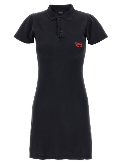 Balenciaga Black Cotton Short Dress - HBPS Beauty & Fashion