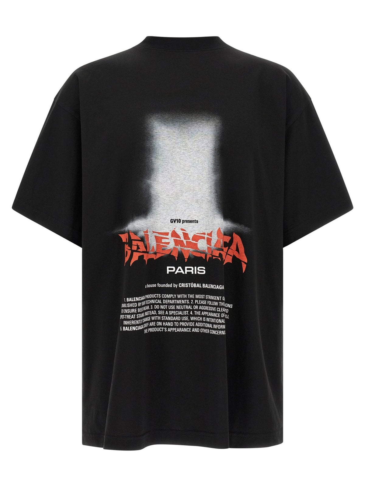 Balenciaga Black Cotton T-Shirt - HBPS Beauty & Fashion