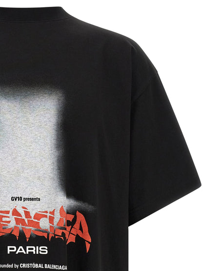 Balenciaga Black Cotton T-Shirt - HBPS Beauty & Fashion