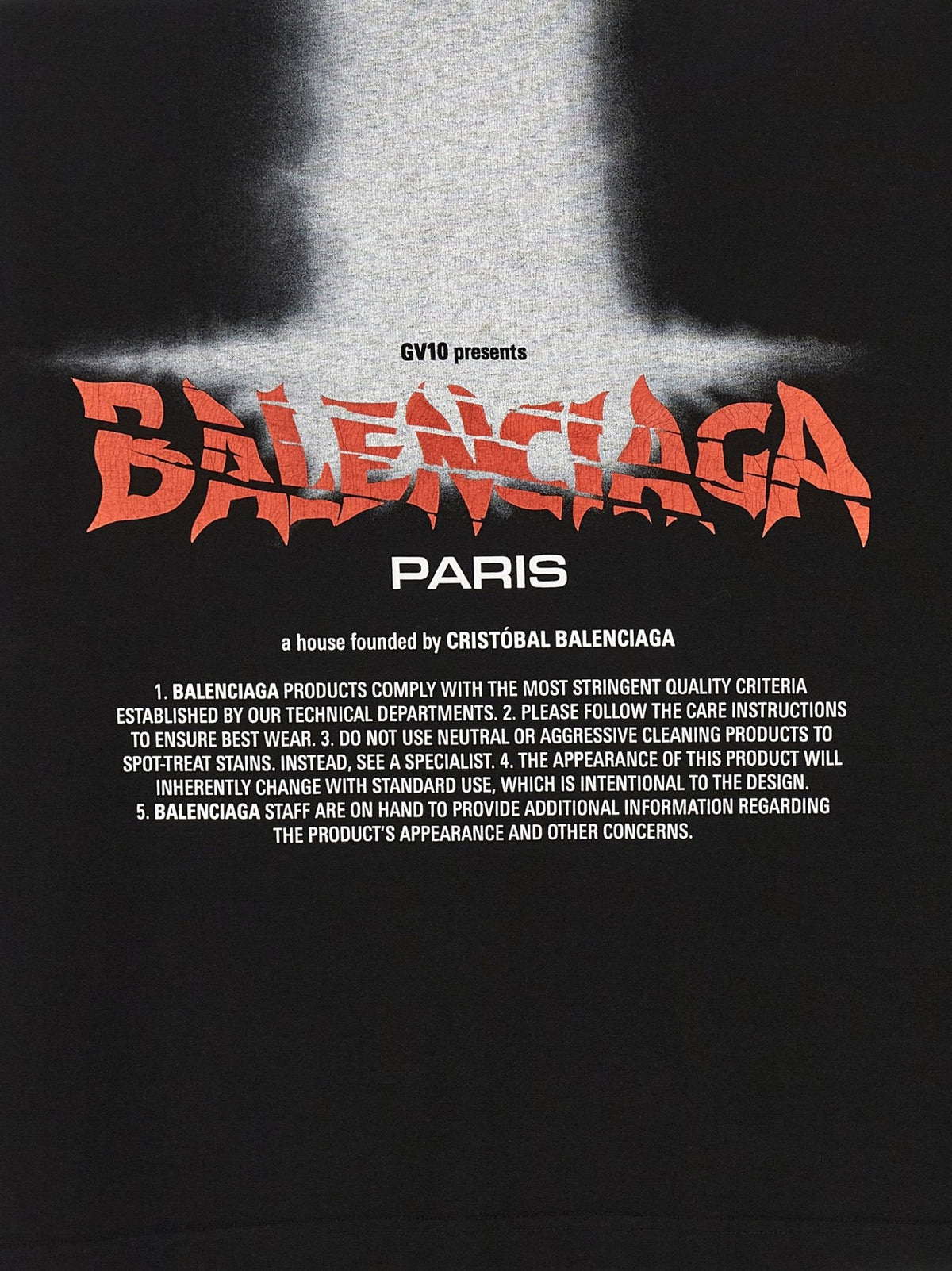 Balenciaga Black Cotton T-Shirt - HBPS Beauty & Fashion