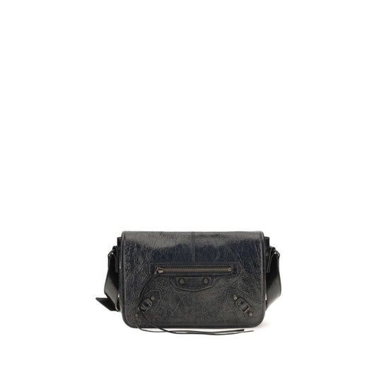 Balenciaga Black Lamb Ovis Aries Aries Shoulder Bag - HBPS Beauty & Fashion